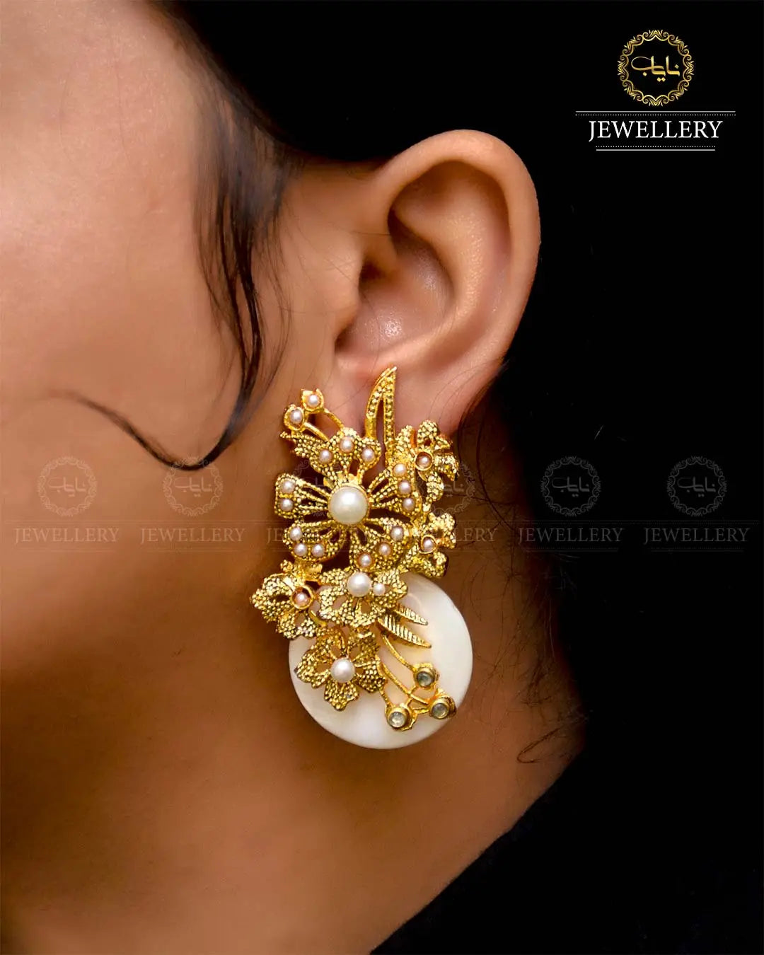 Designer seep Earrings NJ-1667 Nayab Jewellery