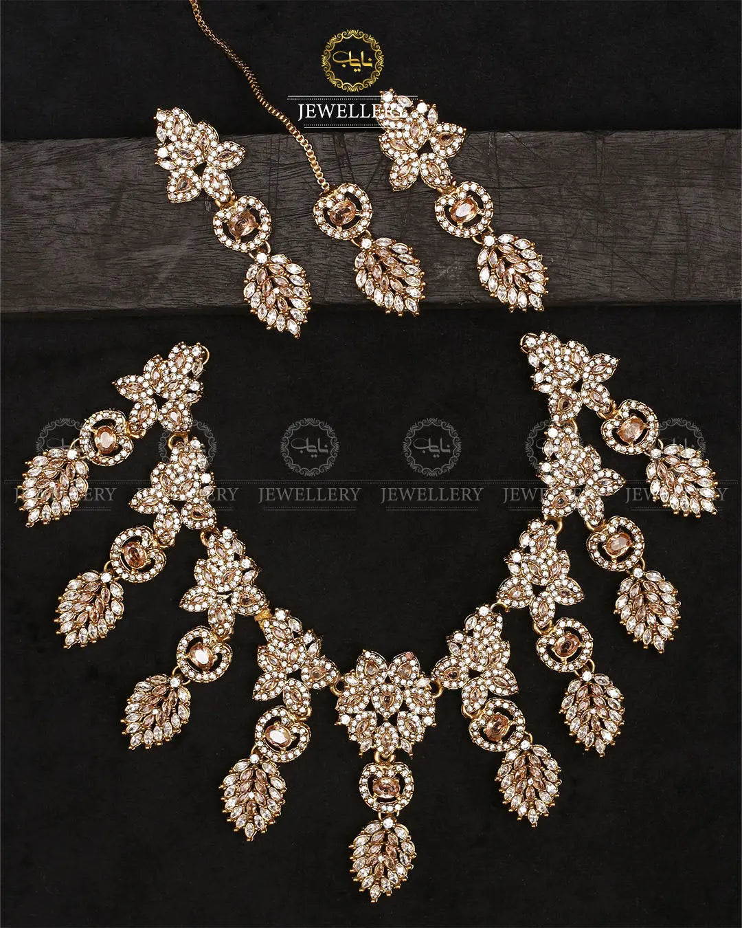 Dilkash Zarcon Necklace set-2354 Nayab Jewellery