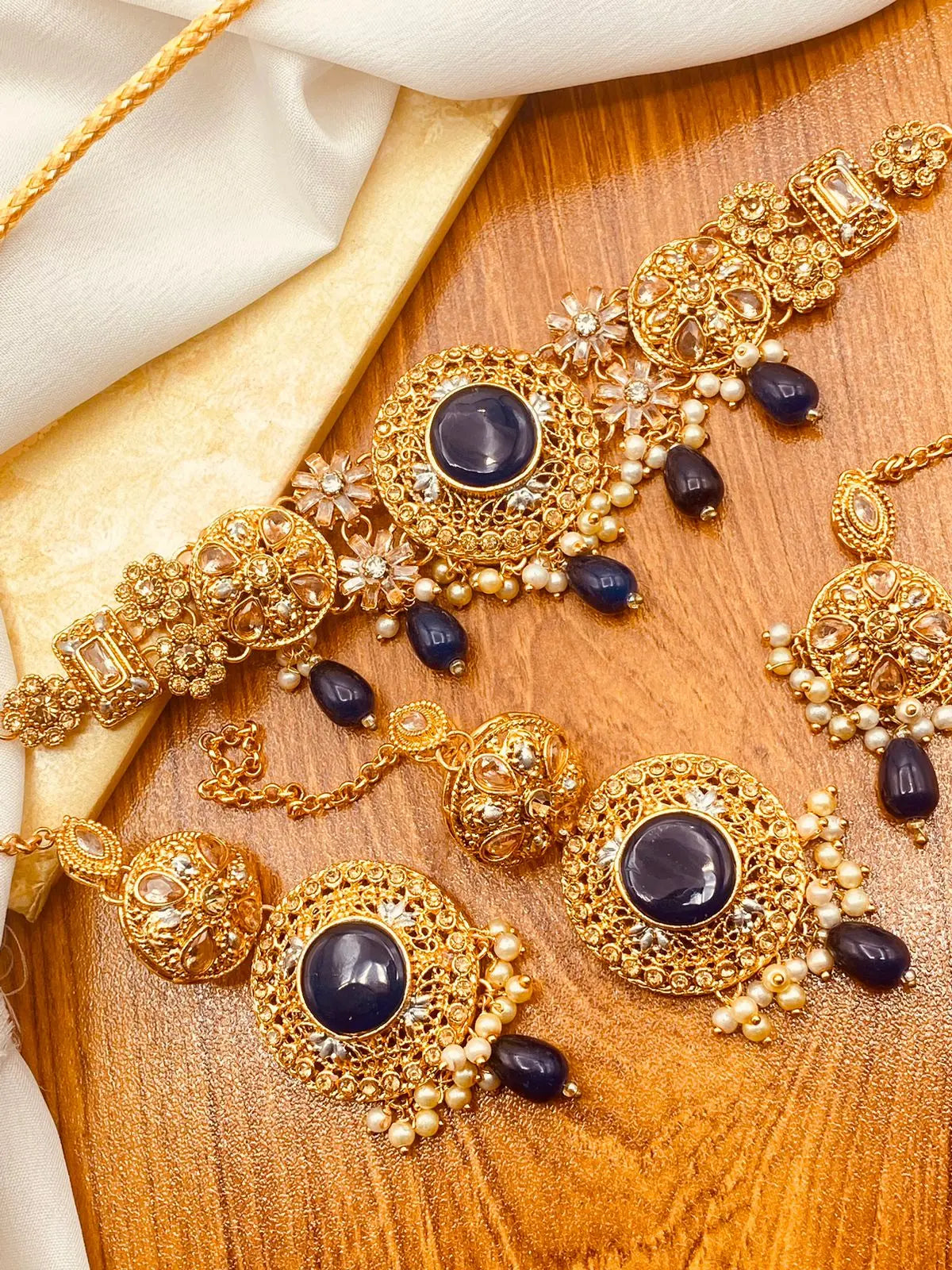 Egyptian Chokar Set NJ-1084 Nayab Jewellery