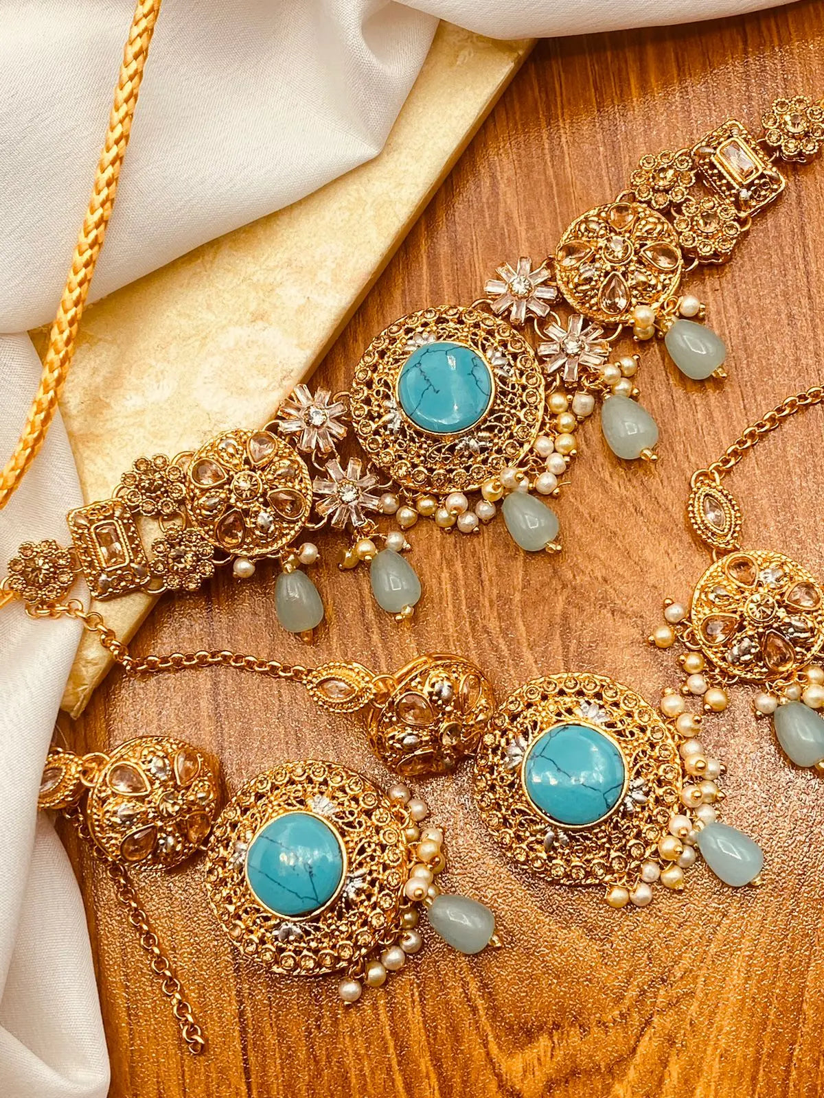 Egyptian Chokar Set NJ-1084 Nayab Jewellery