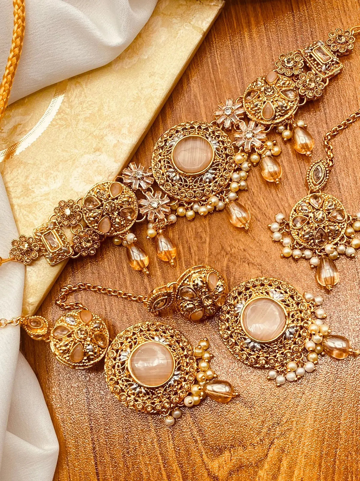 Egyptian Chokar Set NJ-1084 Nayab Jewellery