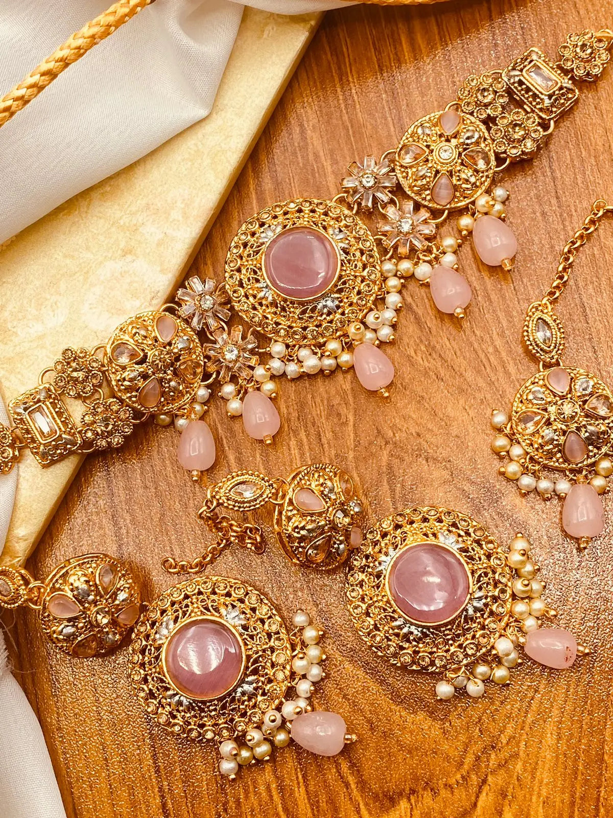 Egyptian Chokar Set NJ-1084 Nayab Jewellery