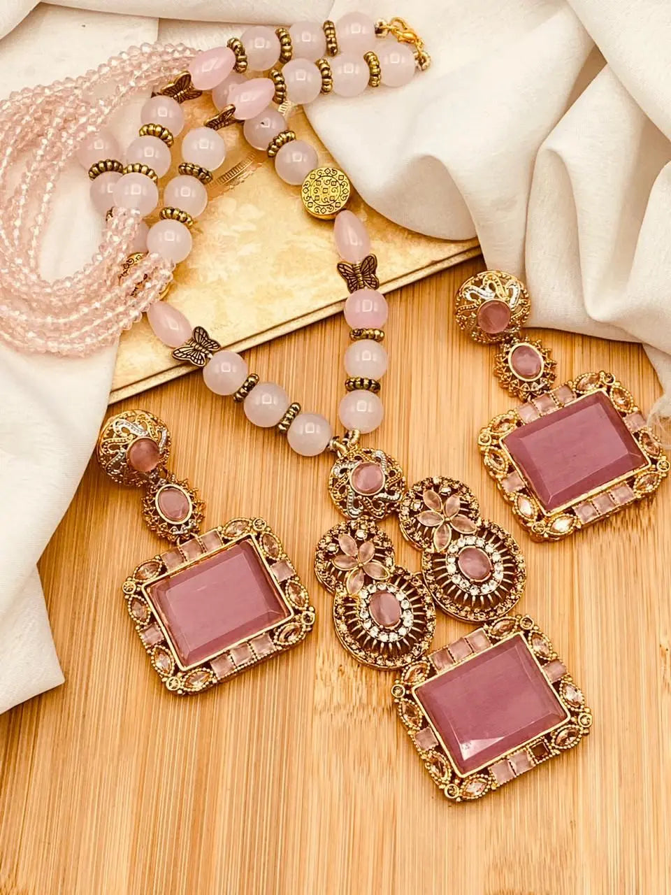 Egyptian Mala set NJ-1599 Nayab Jewellery