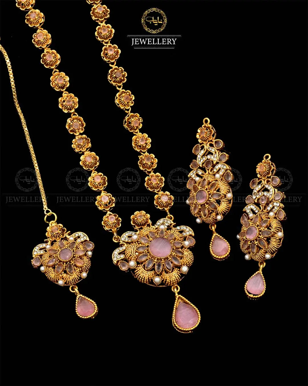 Egyptian Necklace set NJ-1847 Nayab Jewellery