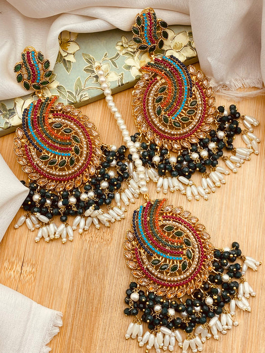 Traditional Noratan Baali Tika-2487 Nayab Jewellery