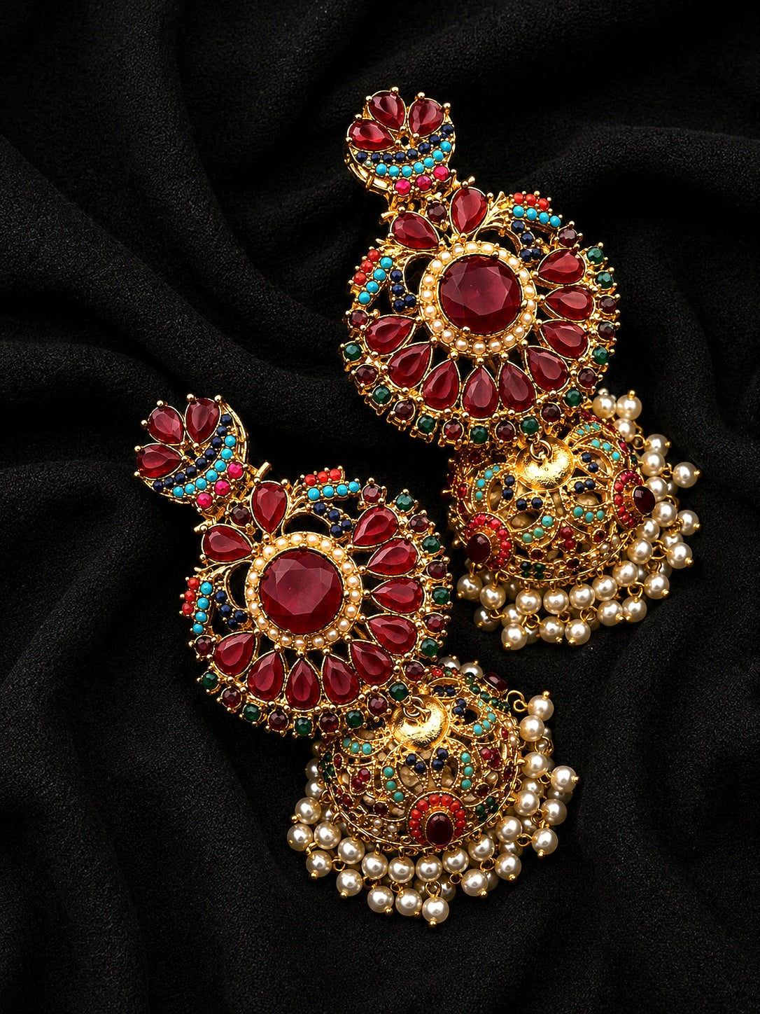 Noratan Big size jhumka -E-100