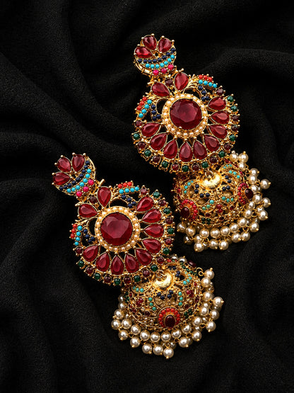 Noratan Big size jhumka -E-100