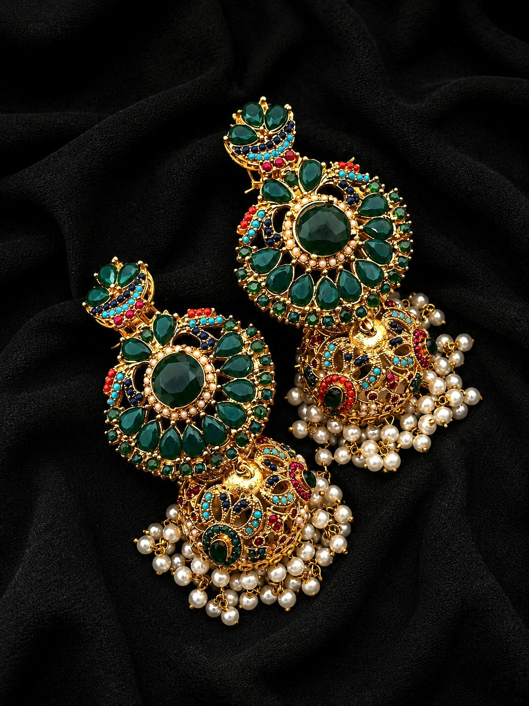 Noratan Big size jhumka -E-100
