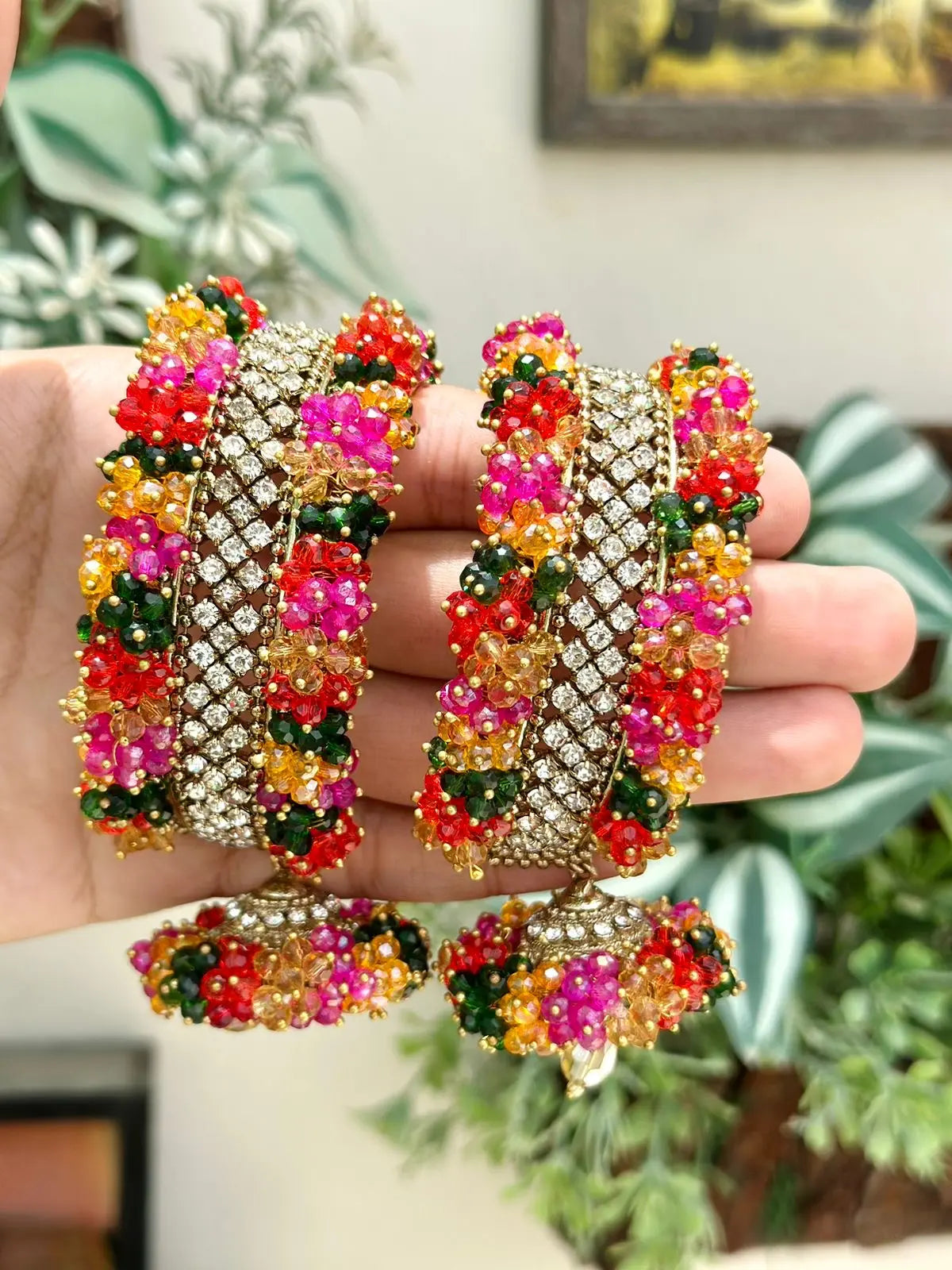 Gajra Manjoos Free size Bracelet (Each)-2247 Nayab Jewellery