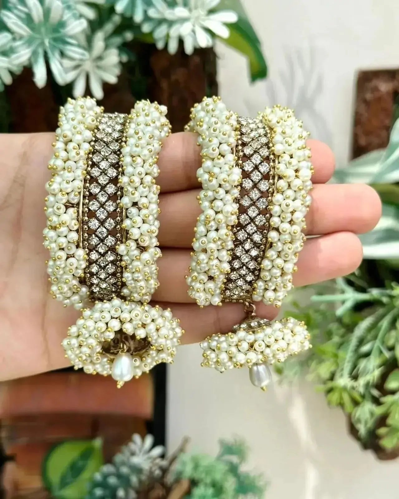 Gajra Manjoos Free size Bracelet (Each)-2247 Nayab Jewellery