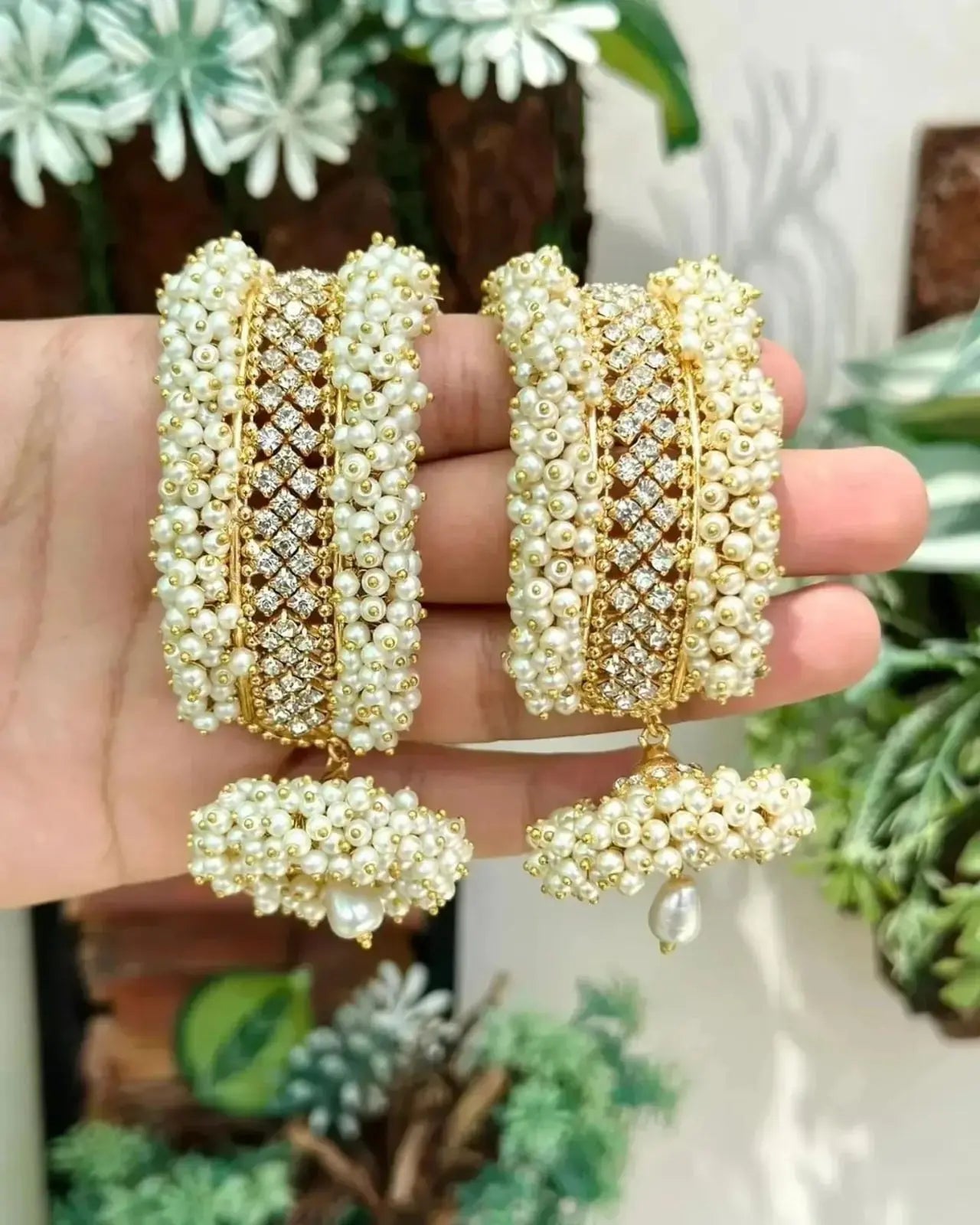 Gajra Manjoos Free size Bracelet (Each)-2247 Nayab Jewellery