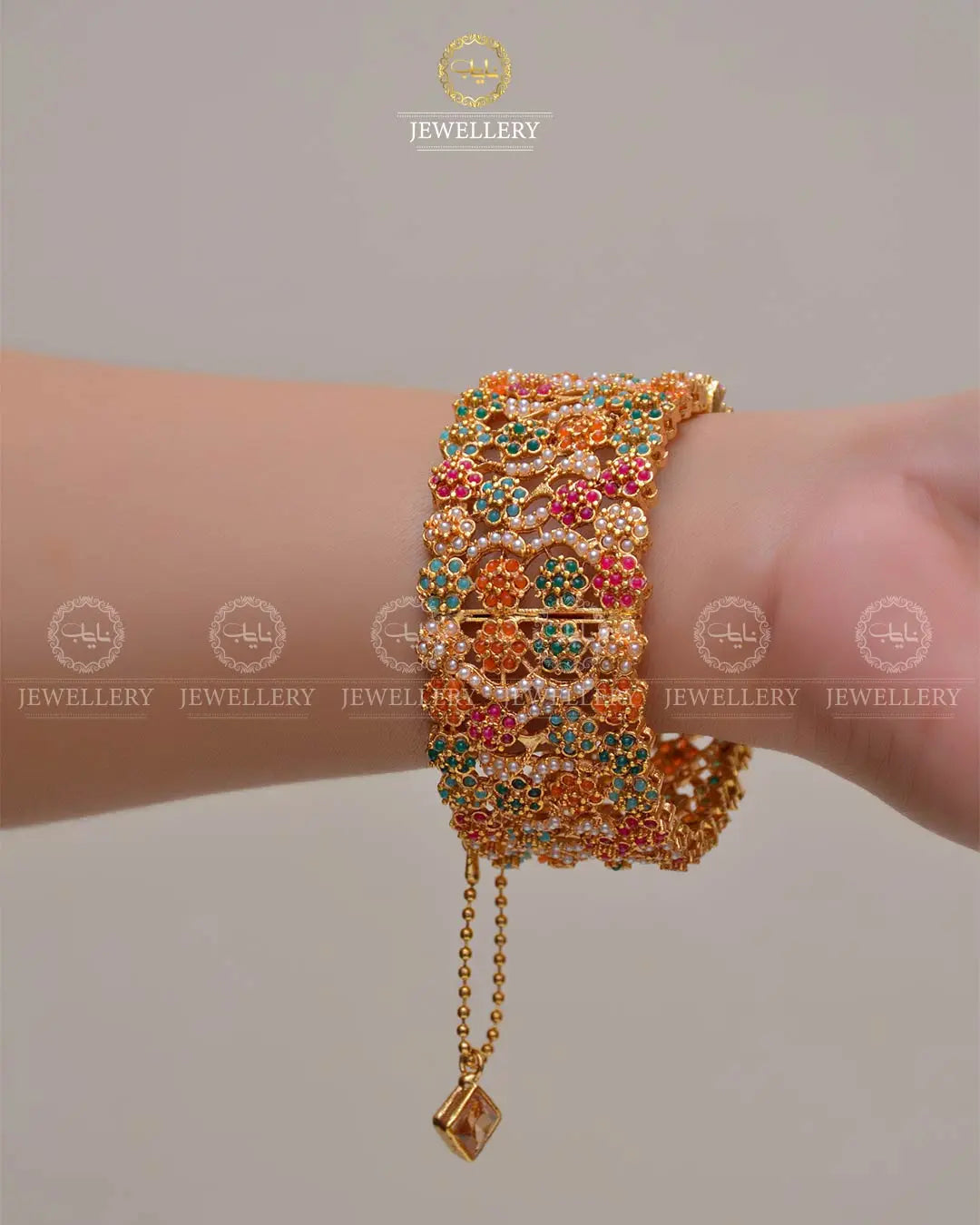 Saba Hand made Noratan openable Kangan (Each) NJ-1648