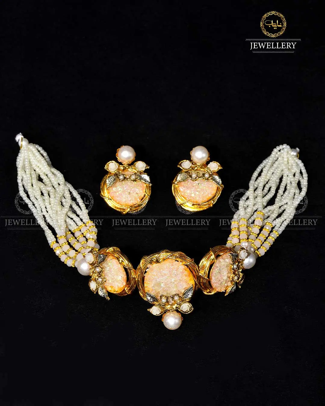 Handmade Crush Chokar set NJ -1678 Nayab Jewellery