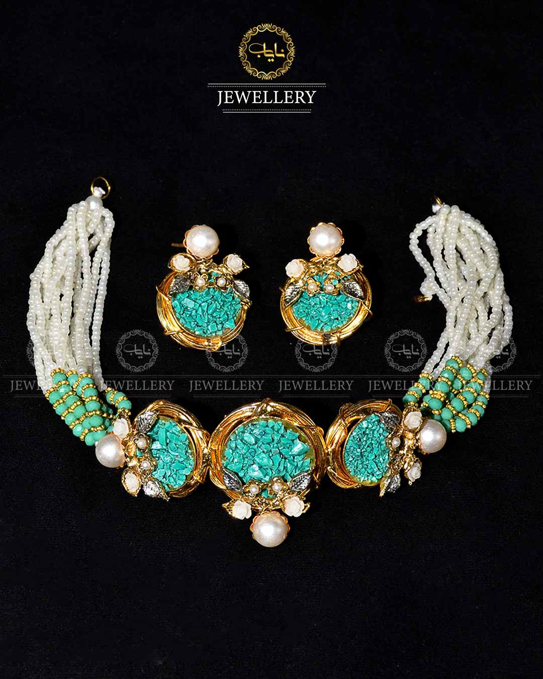 Handmade Crush Chokar set NJ -1678 Nayab Jewellery