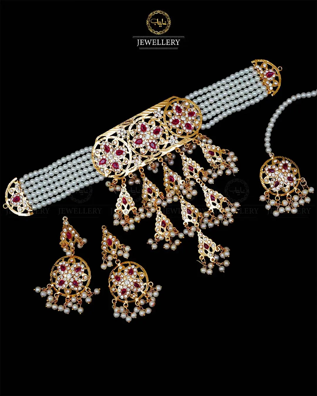 Hyedrabadi Chokar set -1942 Nayab Jewellery