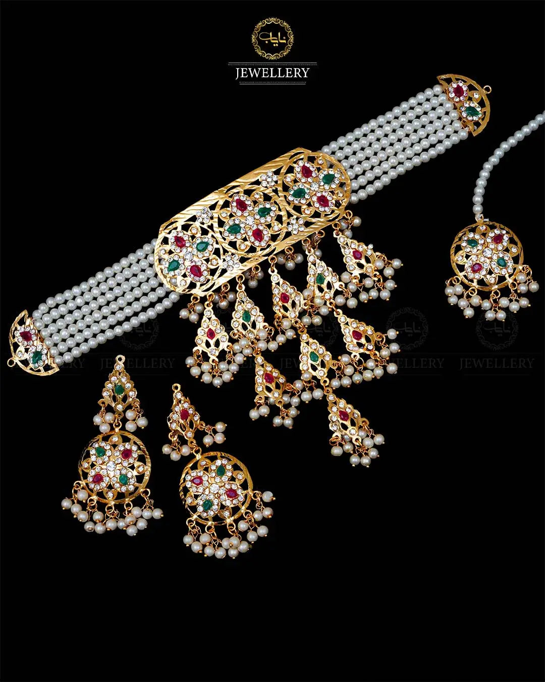 Hyedrabadi Chokar set -1942 Nayab Jewellery