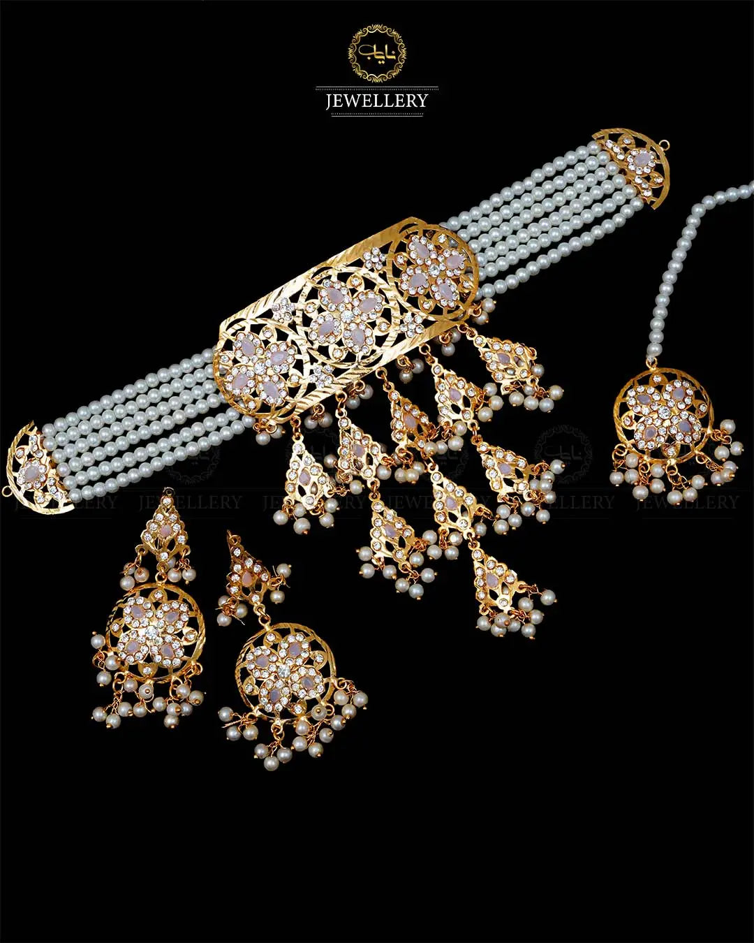 Hyedrabadi Chokar set -1942 Nayab Jewellery