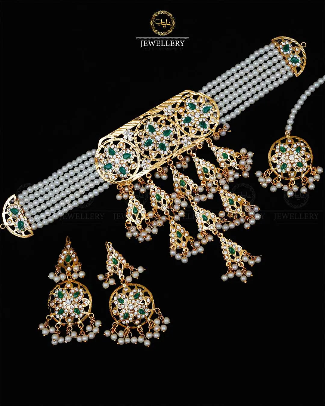 Hyedrabadi Chokar set -1942 Nayab Jewellery