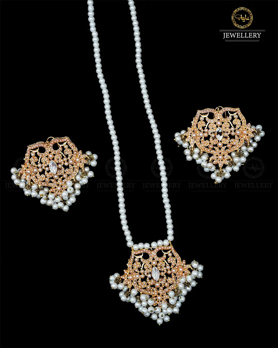 Hyedrabadi Mala set-1955 Nayab Jewellery
