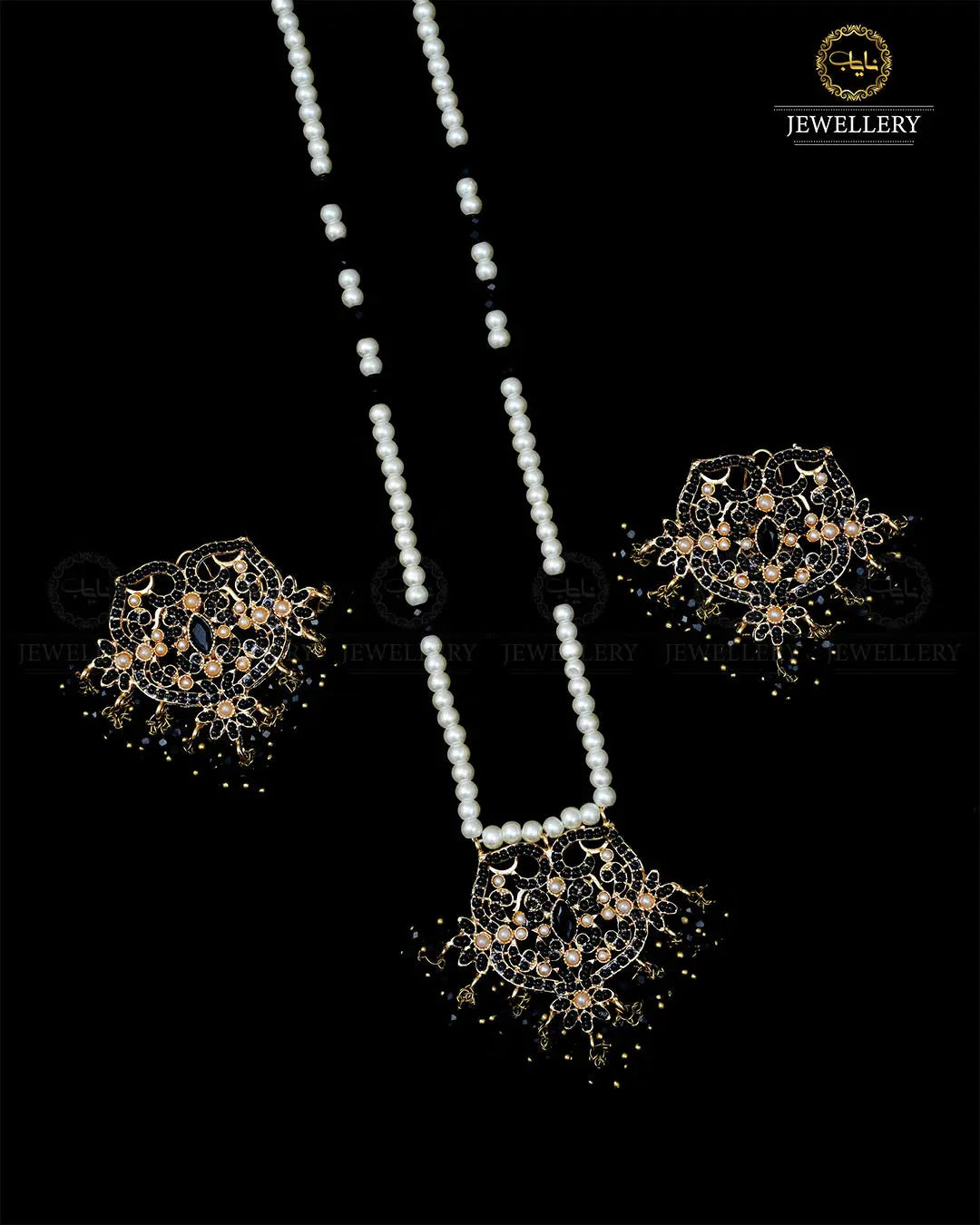 Hyedrabadi Mala set-1955 Nayab Jewellery