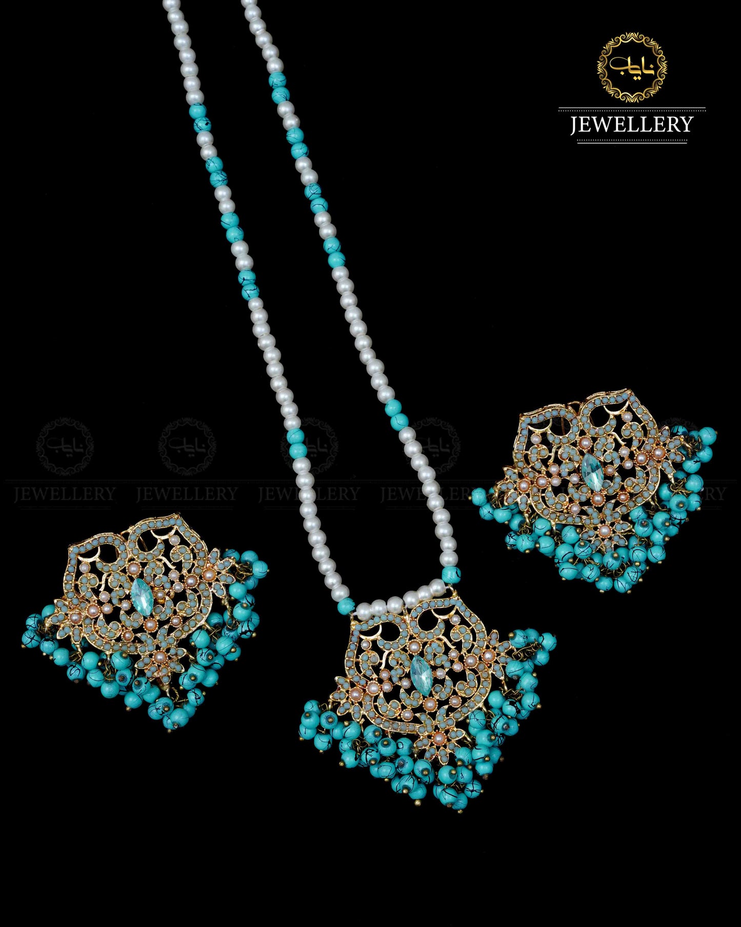 Hyedrabadi Mala set-1955 Nayab Jewellery