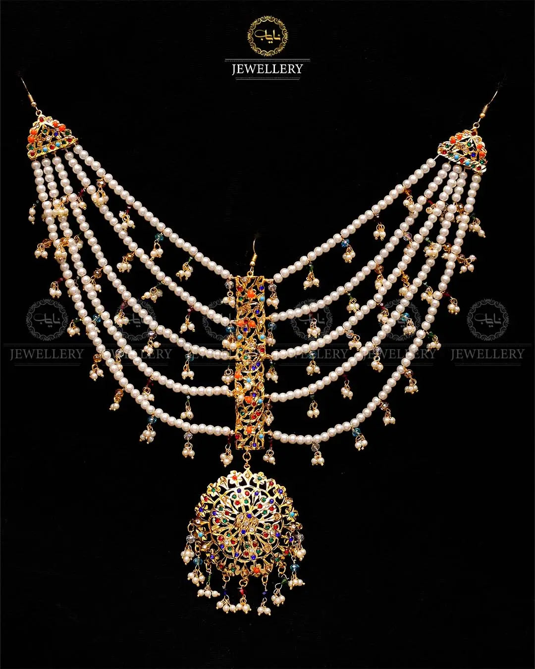 Hyedrabadi full head matha patti-2110 Nayab Jewellery