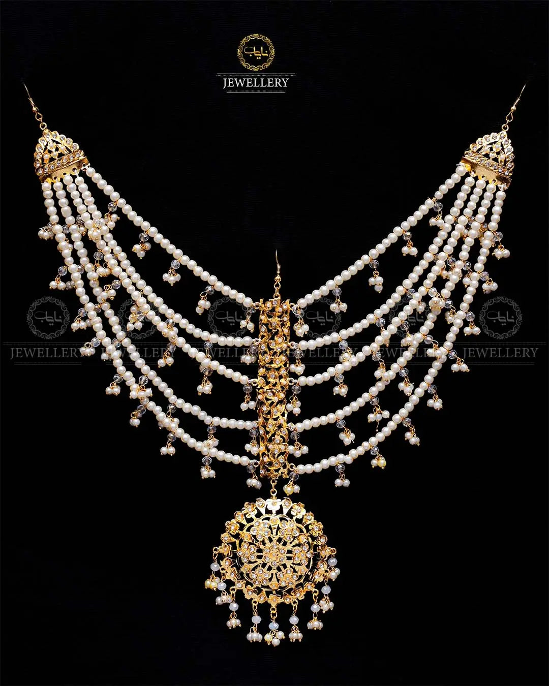 Hyedrabadi full head matha patti-2110 Nayab Jewellery