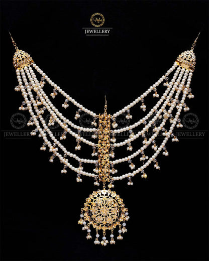 Hyedrabadi full head matha patti-2110 Nayab Jewellery