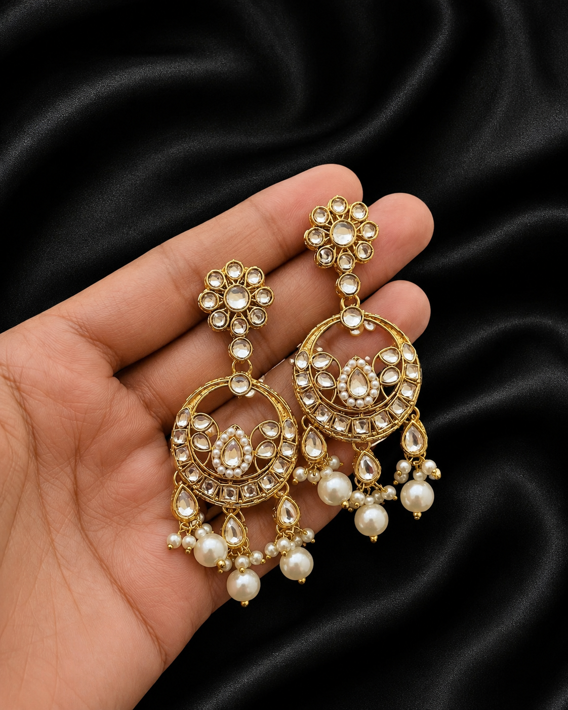Uncut Kundan Necklace set N-1028