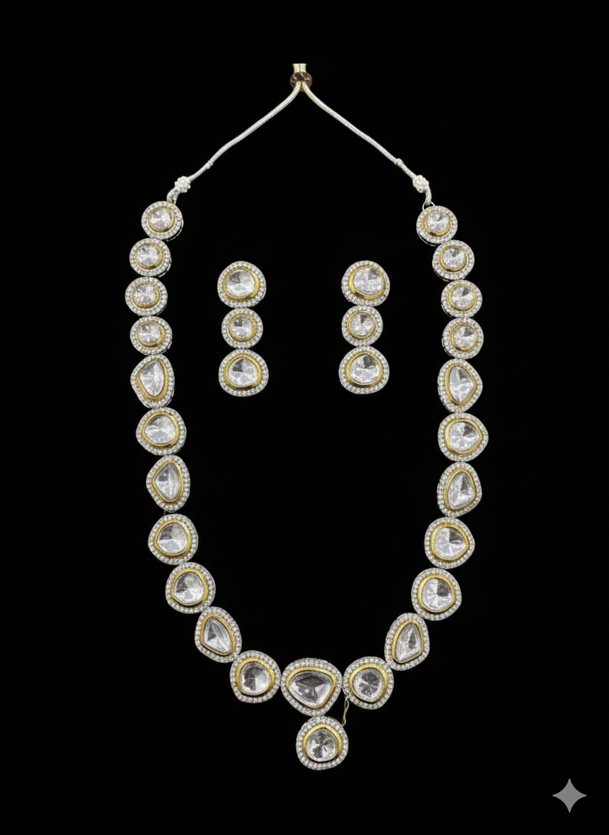 Indian Uncut Kundan Mala set-2714