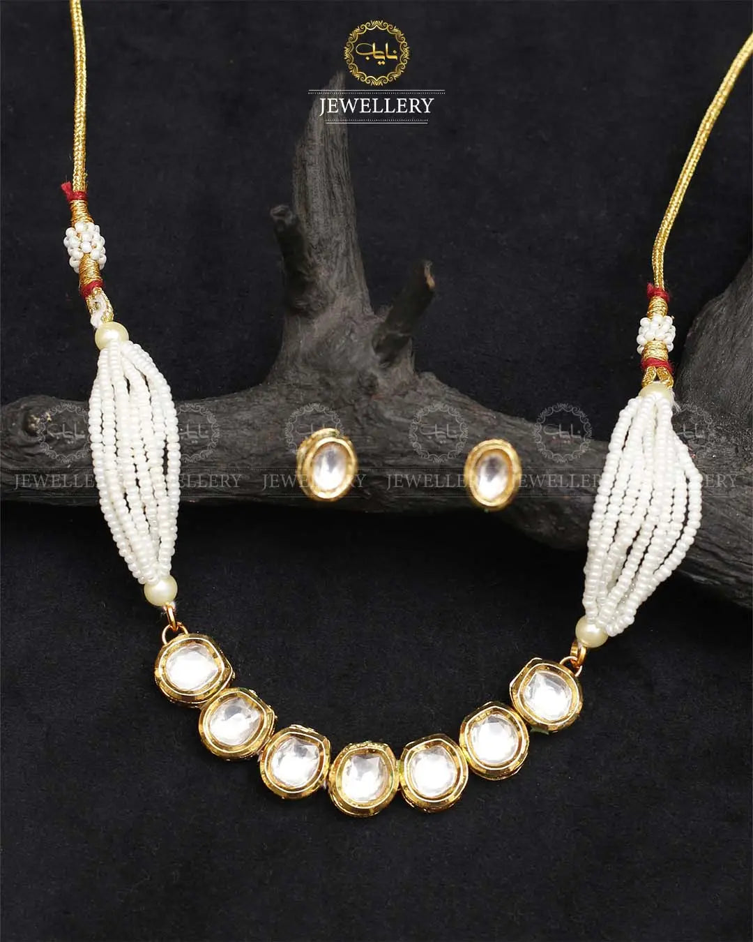 Indian Kundan Chokar set-2353 Nayab Jewellery