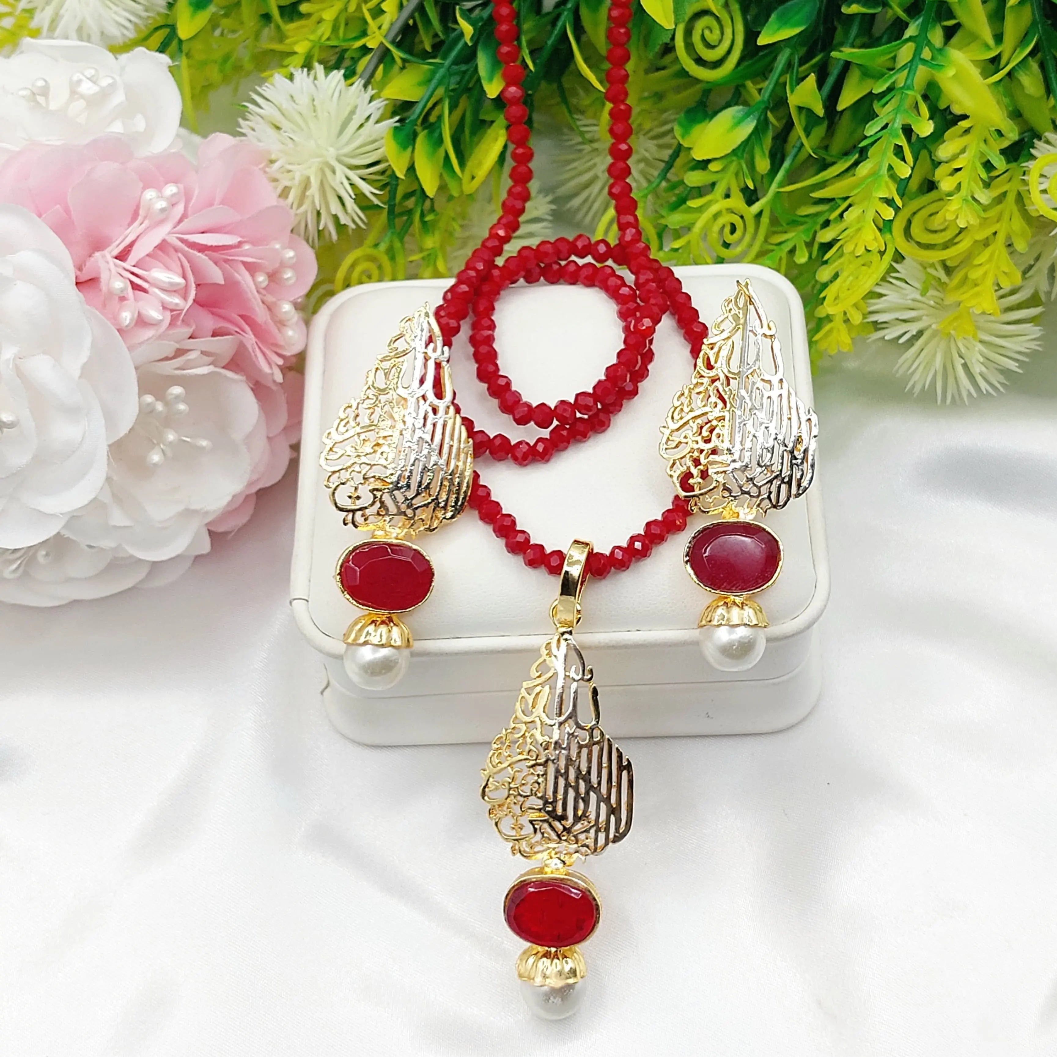 Kalma Locket set-2189 Nayab Jewellery