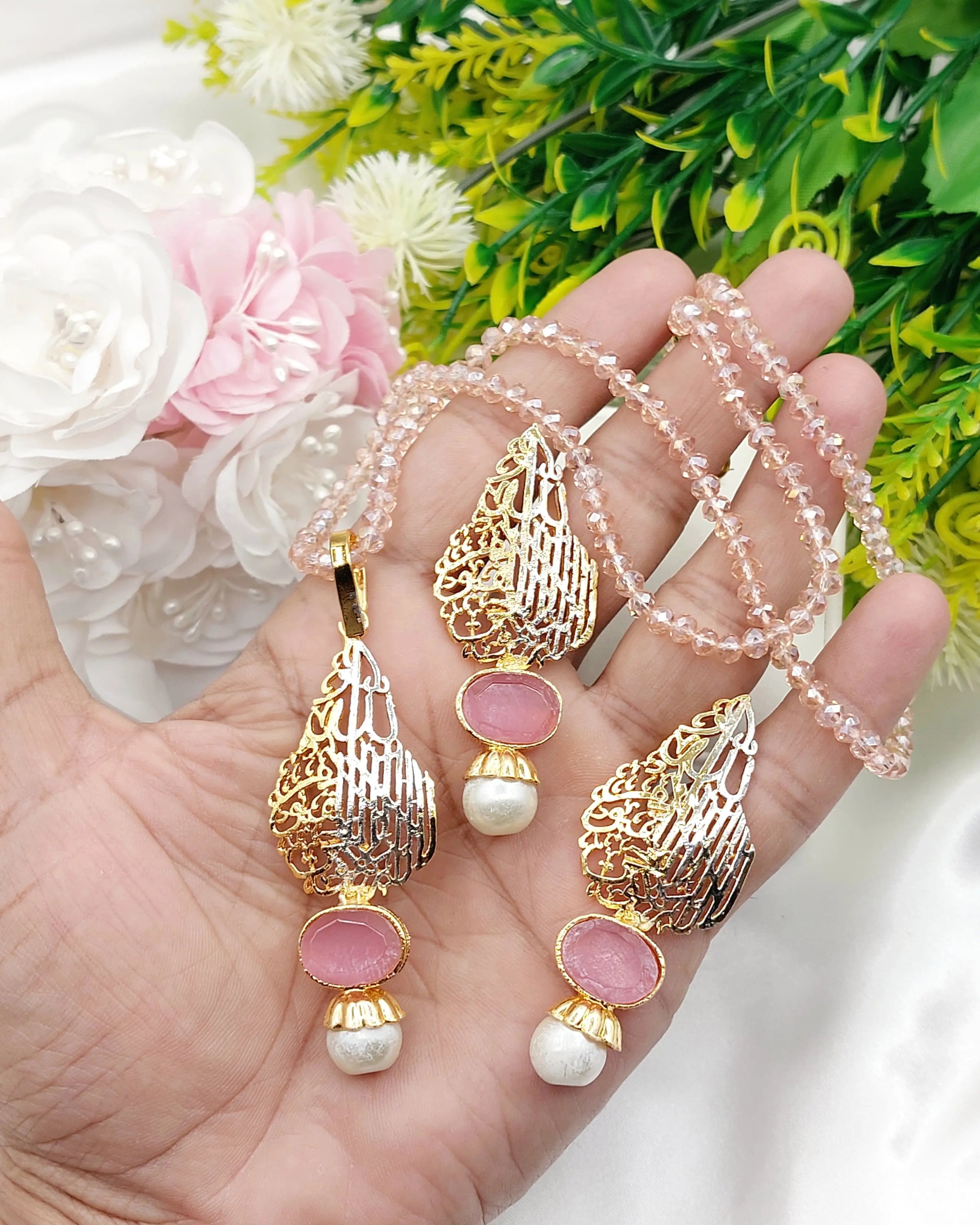 Kalma Locket set-2189 Nayab Jewellery