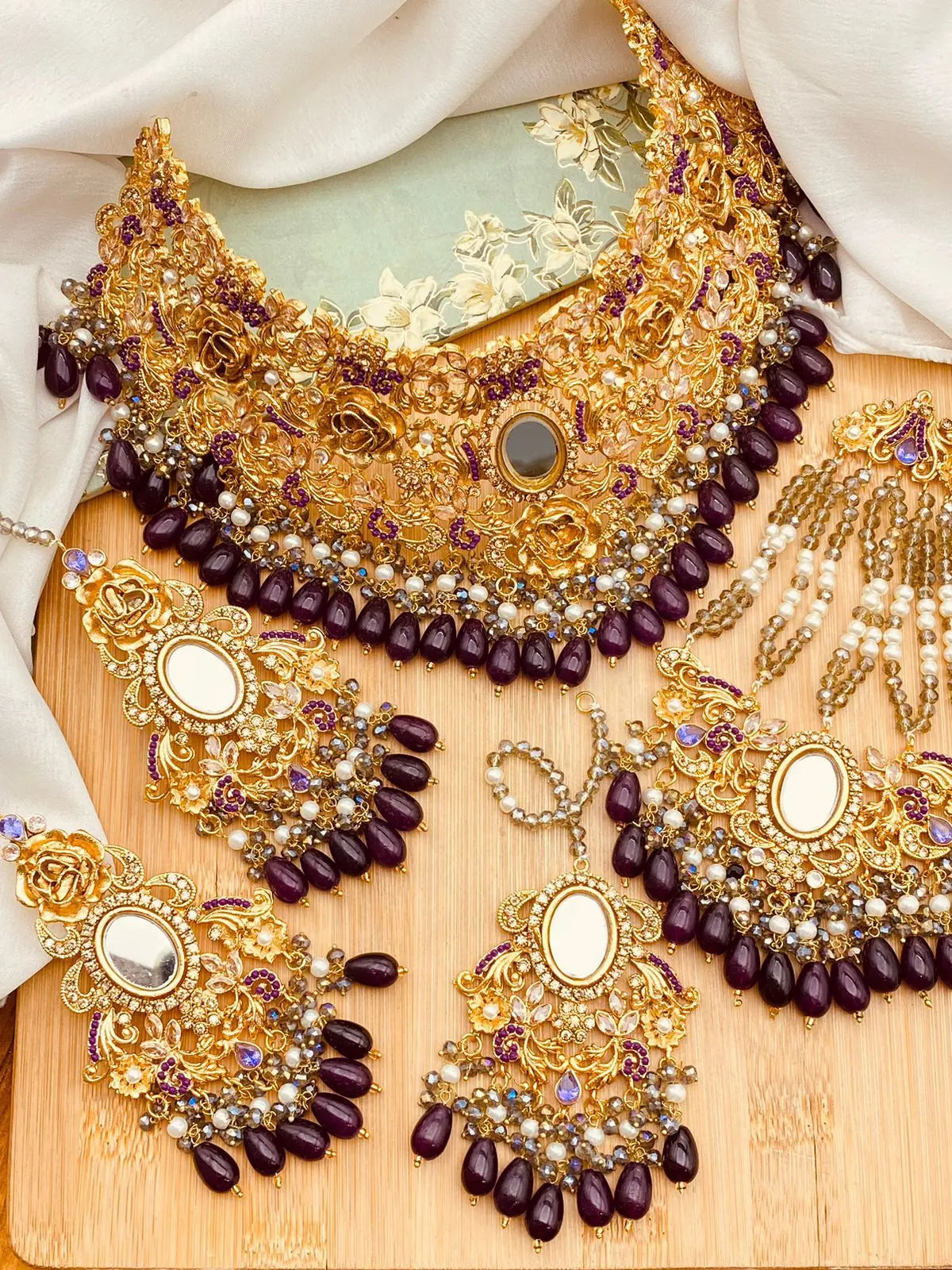 Kohsar Designer Bridal set -2197 Nayab Jewellery