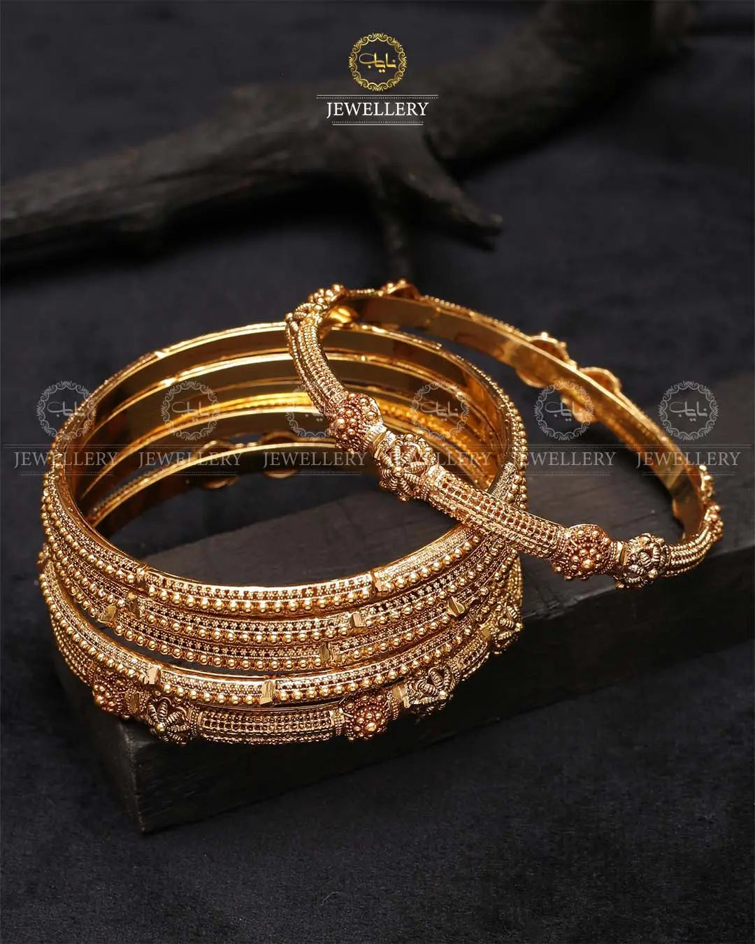 Krizma 6 pcs bangles set -2139 Nayab Jewellery