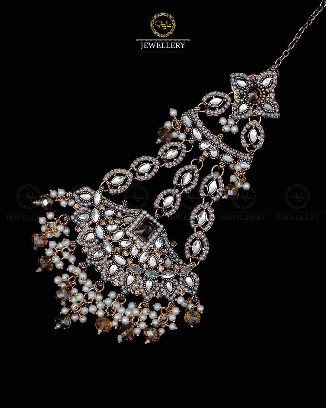 Kundan Bridal Big size Jhumer-1954 Nayab Jewellery