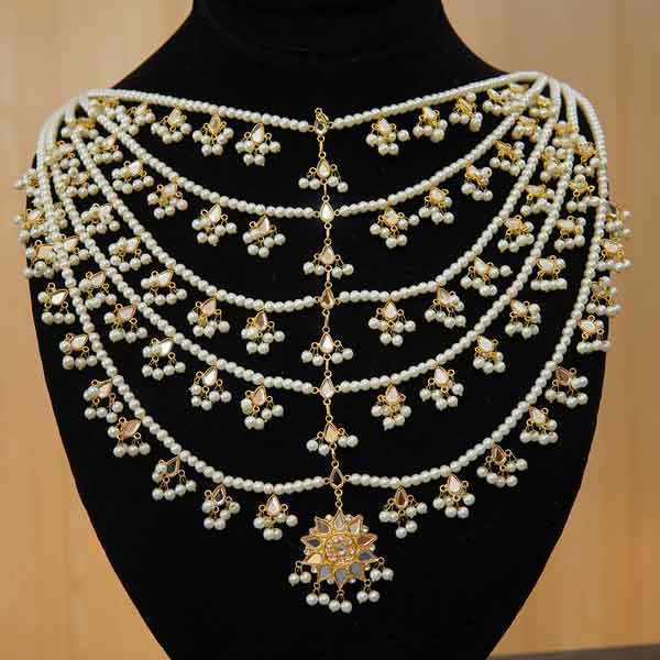 Kundan Full Head Matha Patti NJ-1527