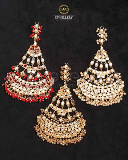 Kundan Jhumer-2326-Golden Nayab Jewellery
