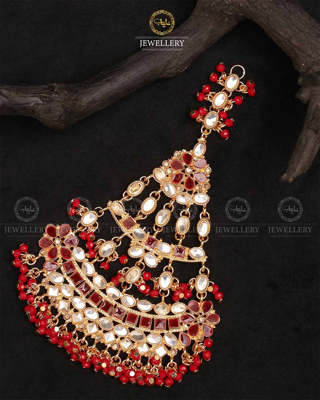 Kundan Jhumer-2326-Golden Nayab Jewellery