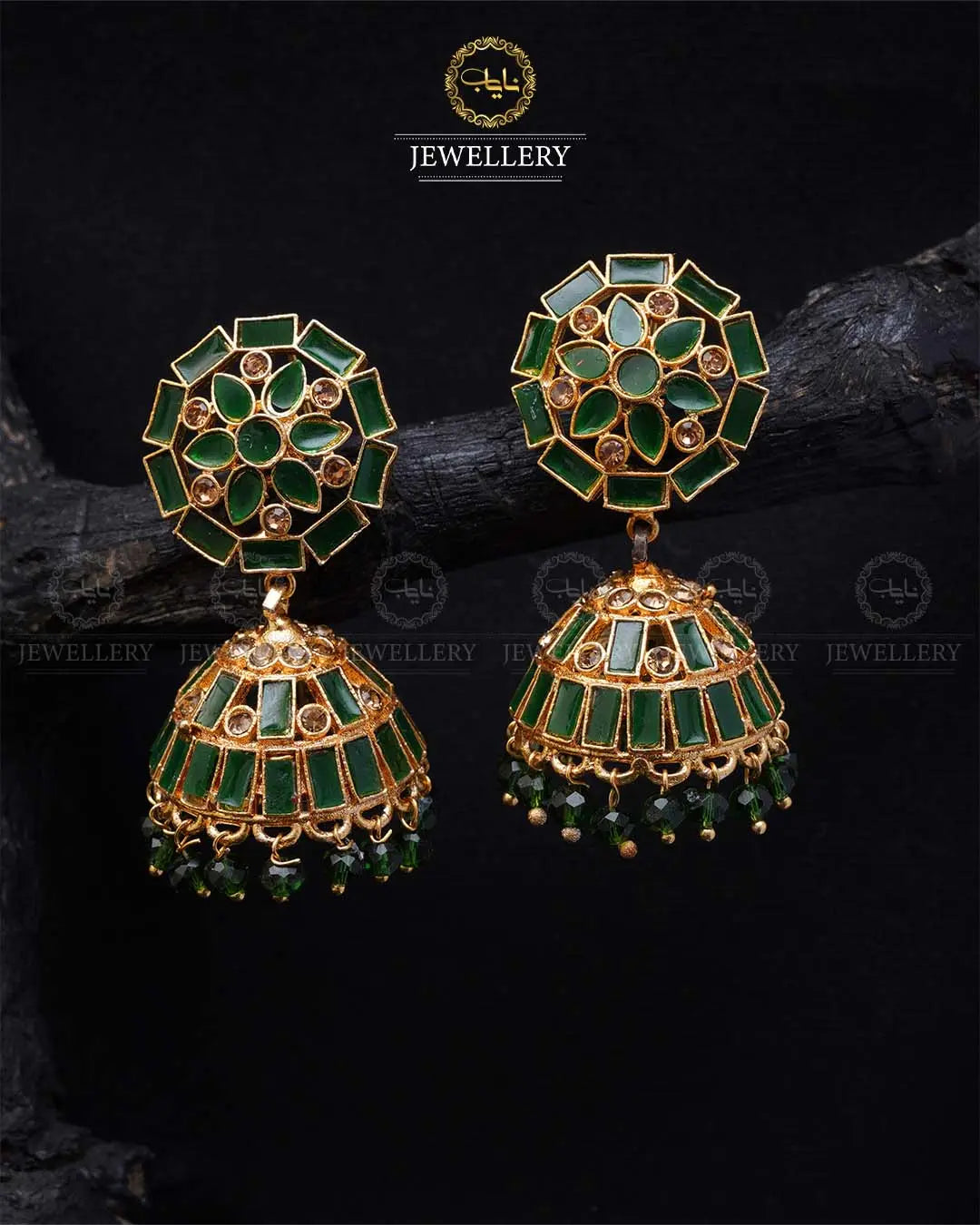 Kundan Jhumki  -2033-G Nayab Jewellery