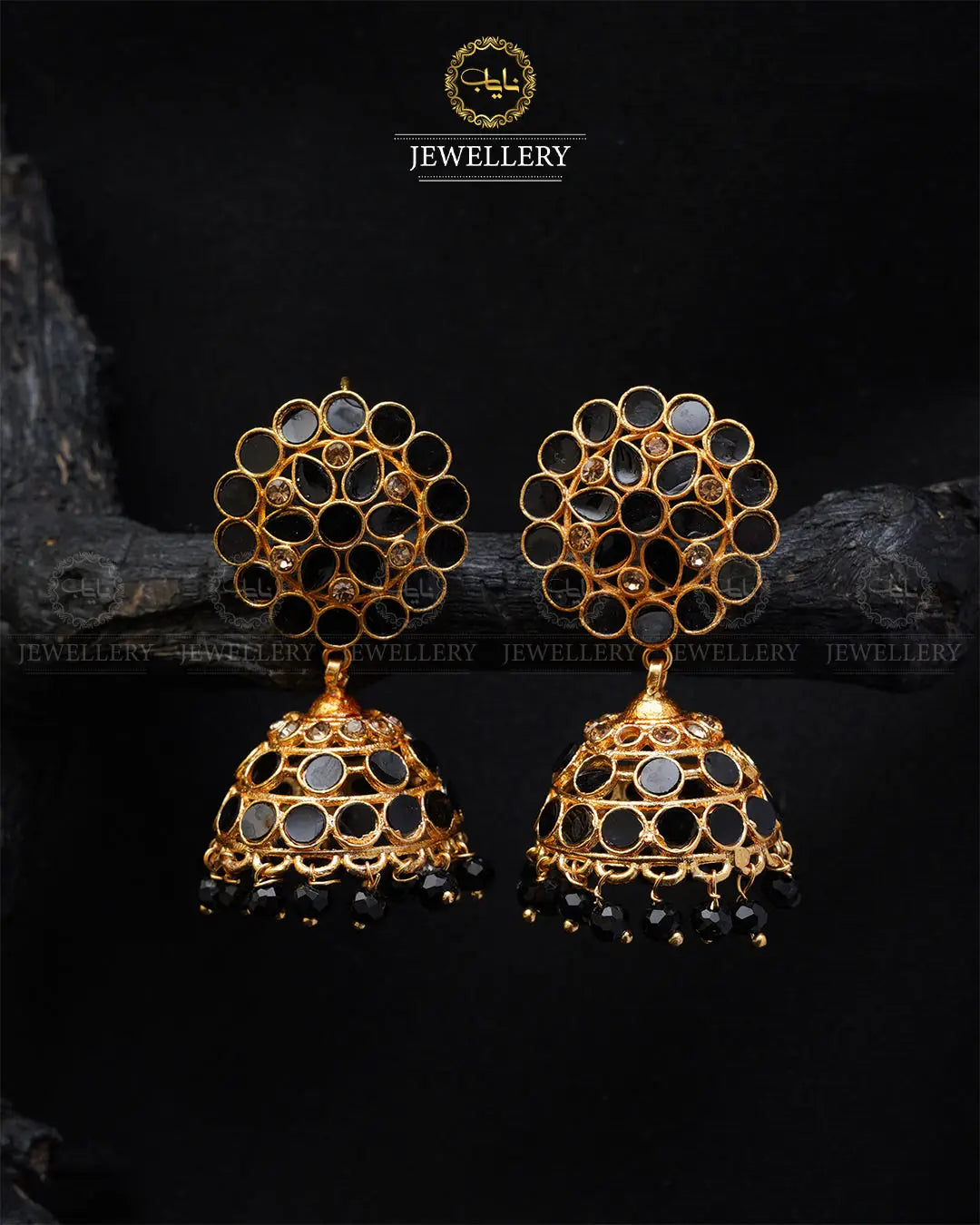 Kundan Jhumki -2034-G Nayab Jewellery