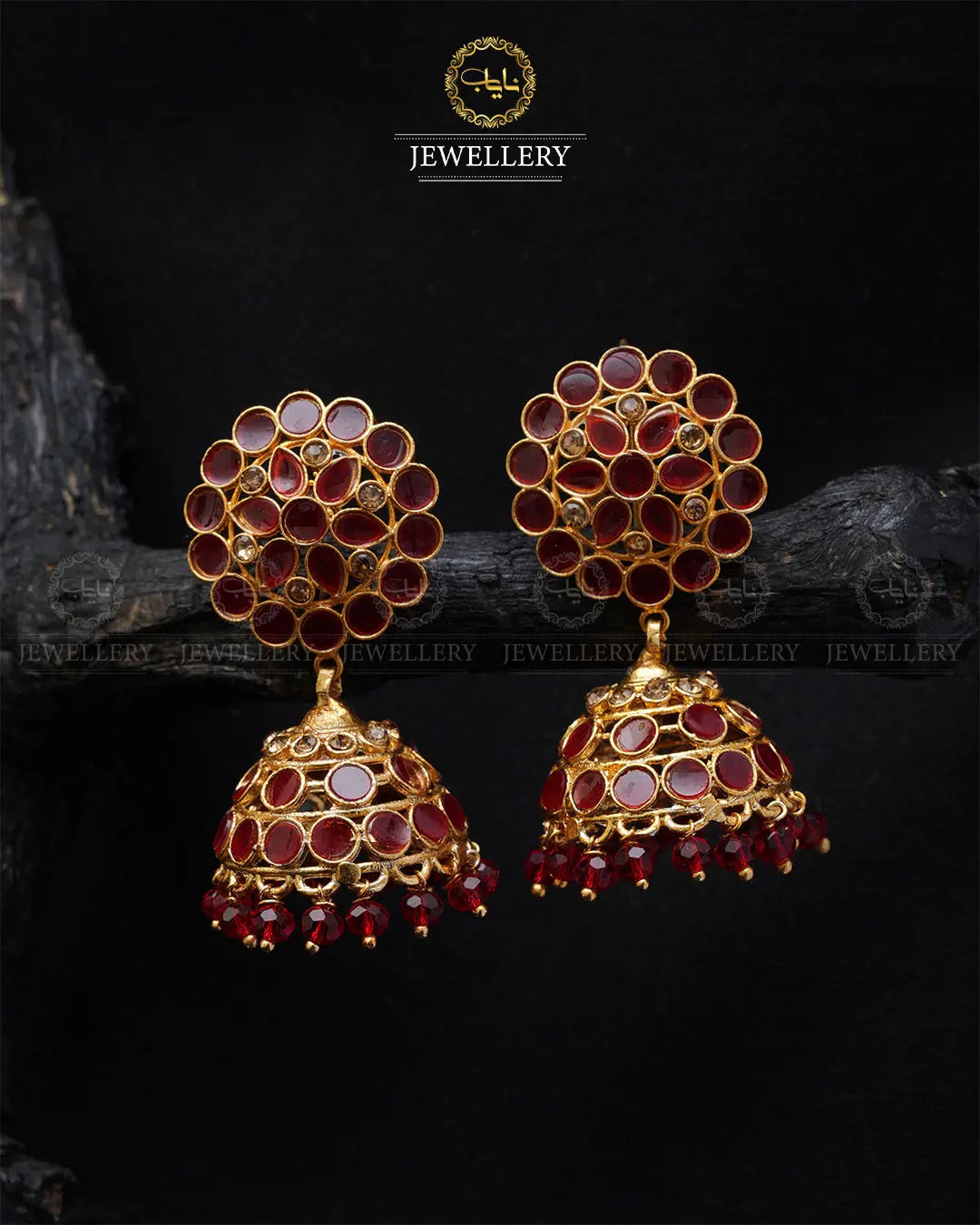 Kundan Jhumki -2034-G Nayab Jewellery