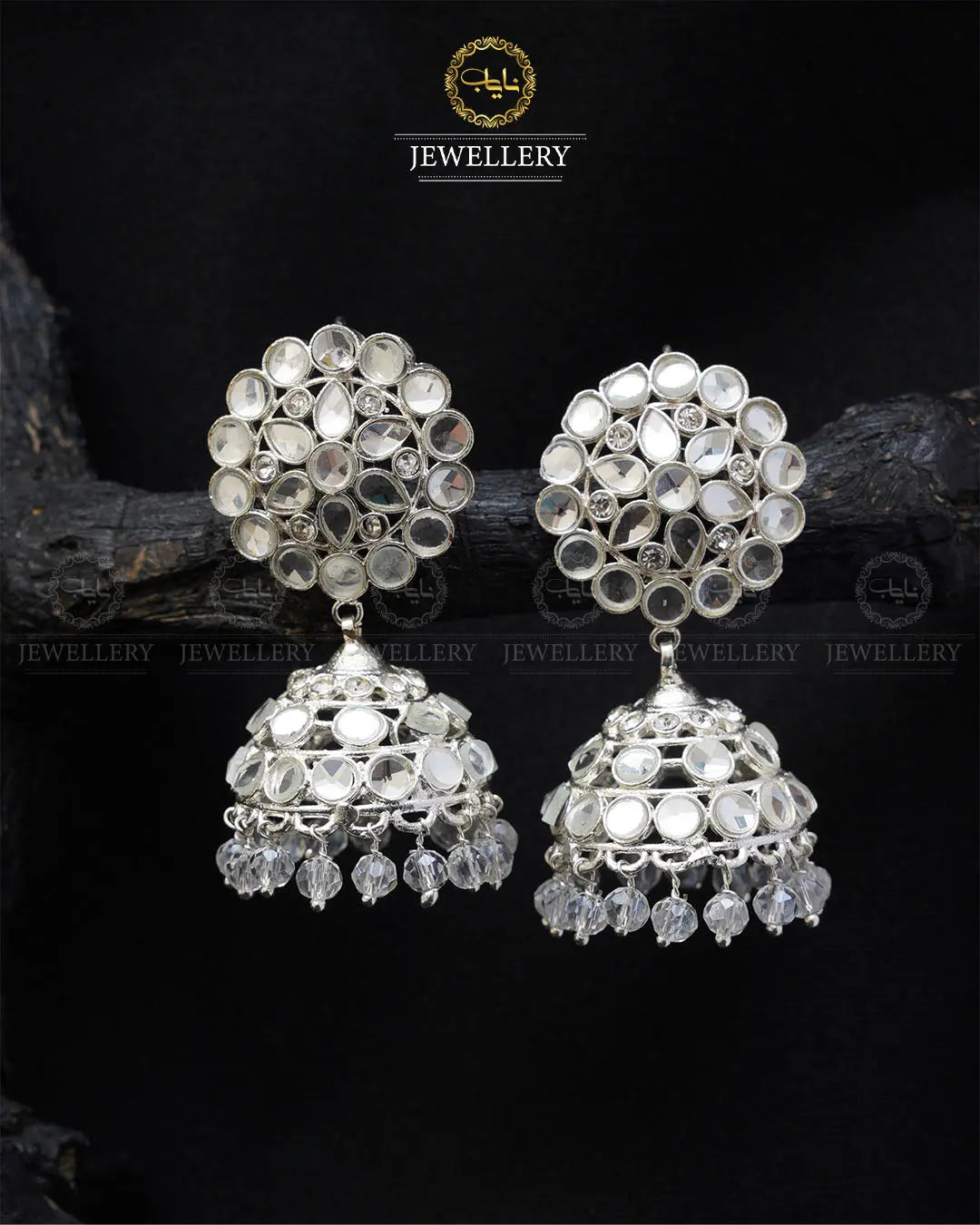 Kundan Jhumki -2034-G Nayab Jewellery