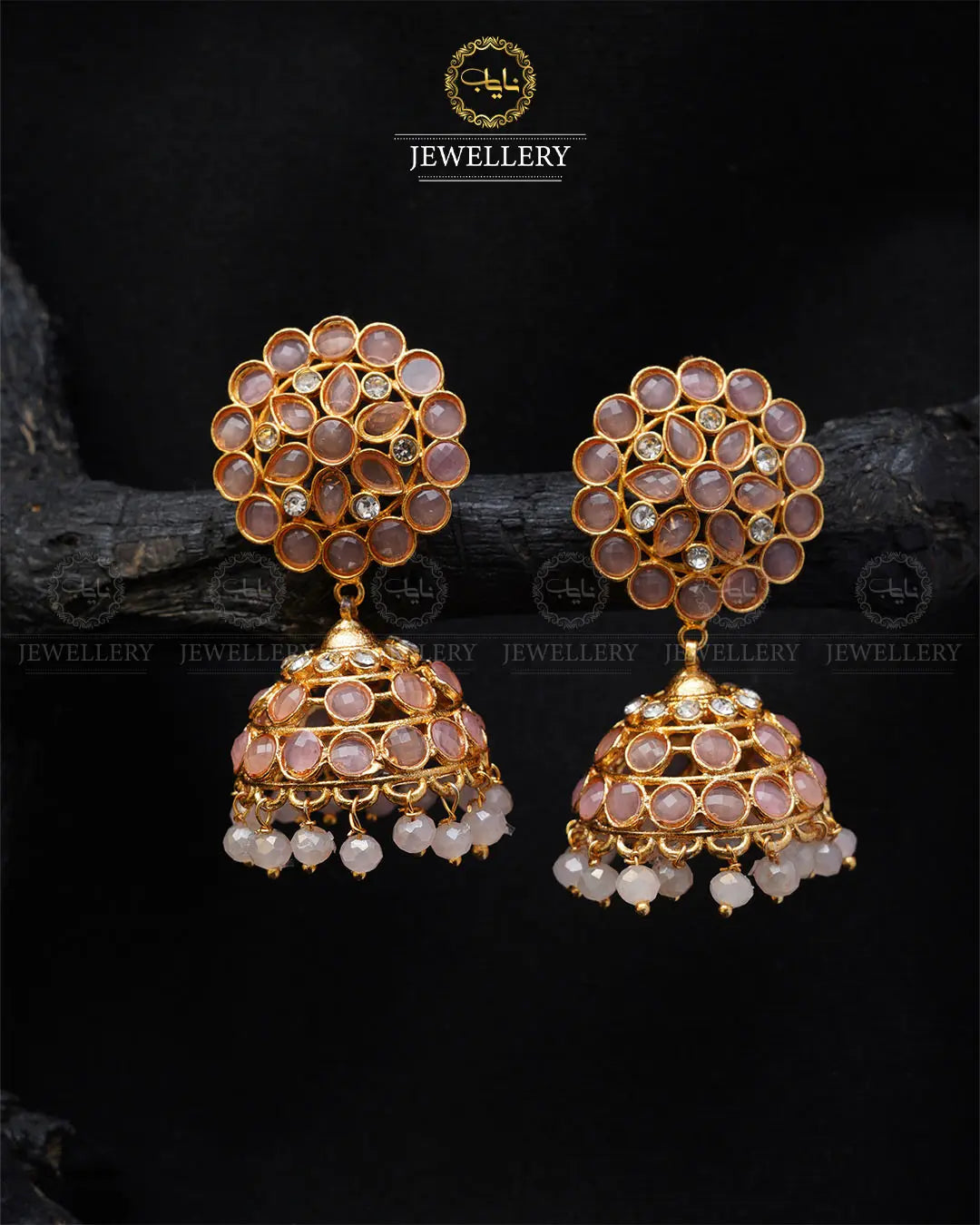 Kundan Jhumki -2034-G Nayab Jewellery