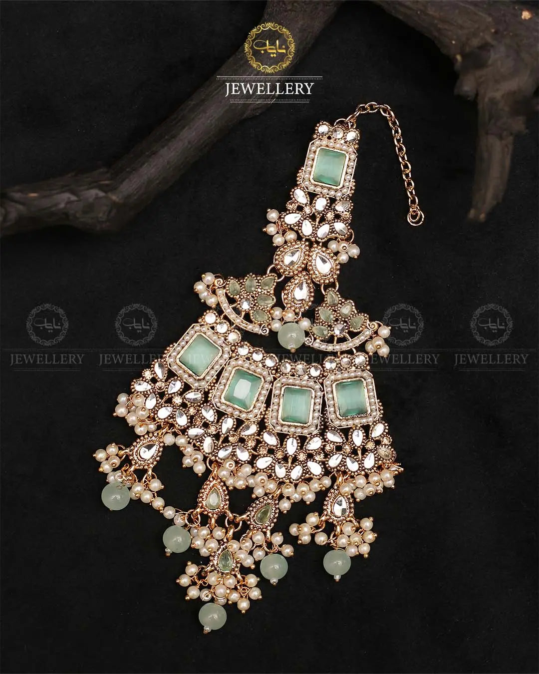 Kundan jhomer -2378 (Copy) Nayab Jewellery