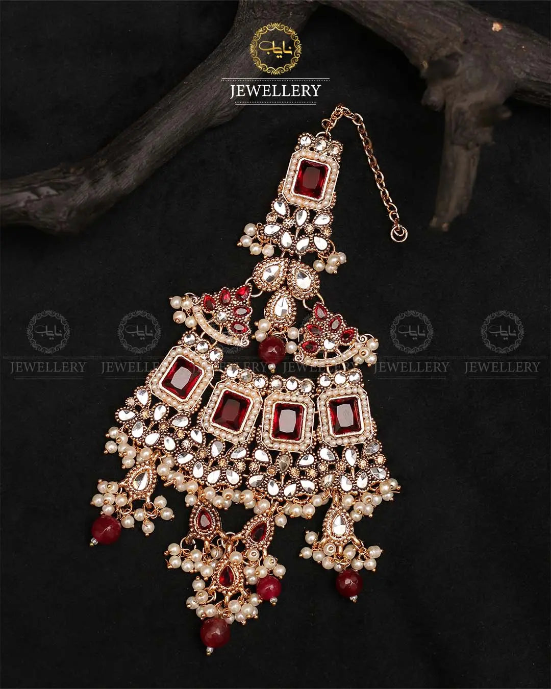 Kundan jhomer -2378 (Copy) Nayab Jewellery