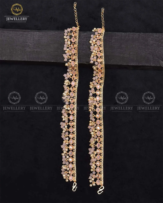 Manjoos Zarcon Anklet (Pazaib)-2290-Golden Nayab Jewellery