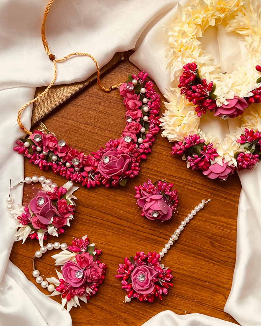 Mehndi Bridal Combo set NJ - 1709 Nayab Jewellery