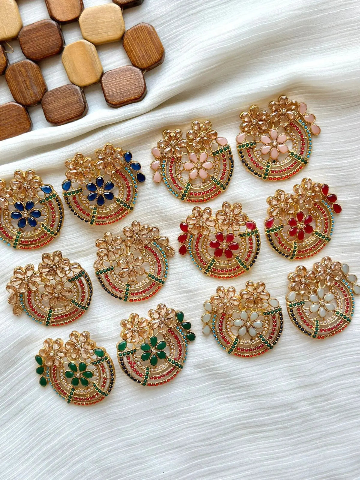 Mika Zarcon Round Tops-2125-Golden Nayab Jewellery