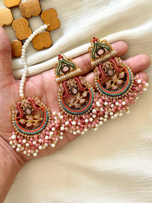 Noratan Baali Tika set-2304 Nayab Jewellery